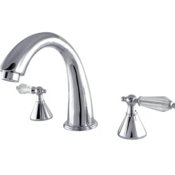Kingston Brass Wilshire Roman 8.44" x 7.13" Tub Faucet