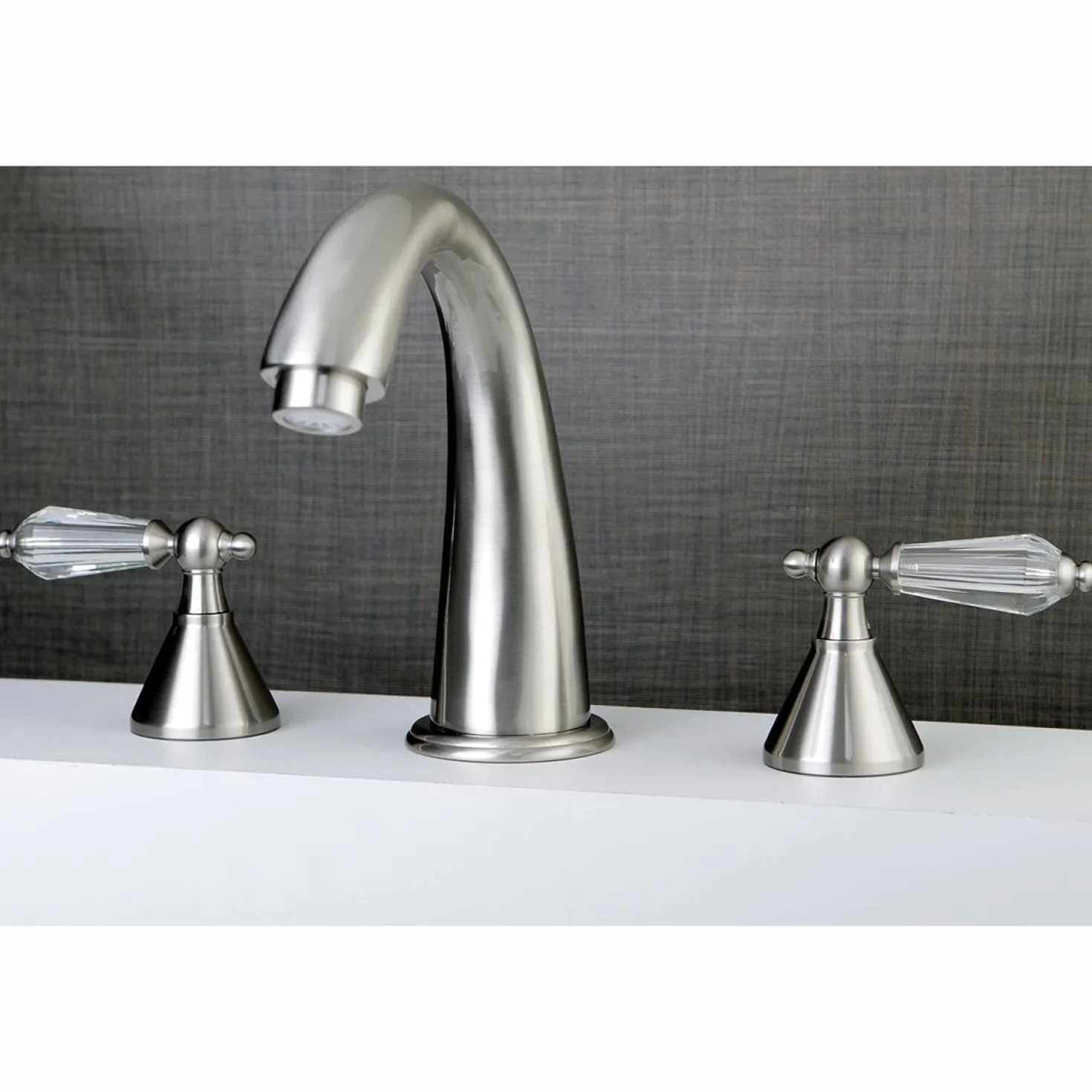 Kingston Brass Wilshire Roman 8.44" x 7.13" Tub Faucet