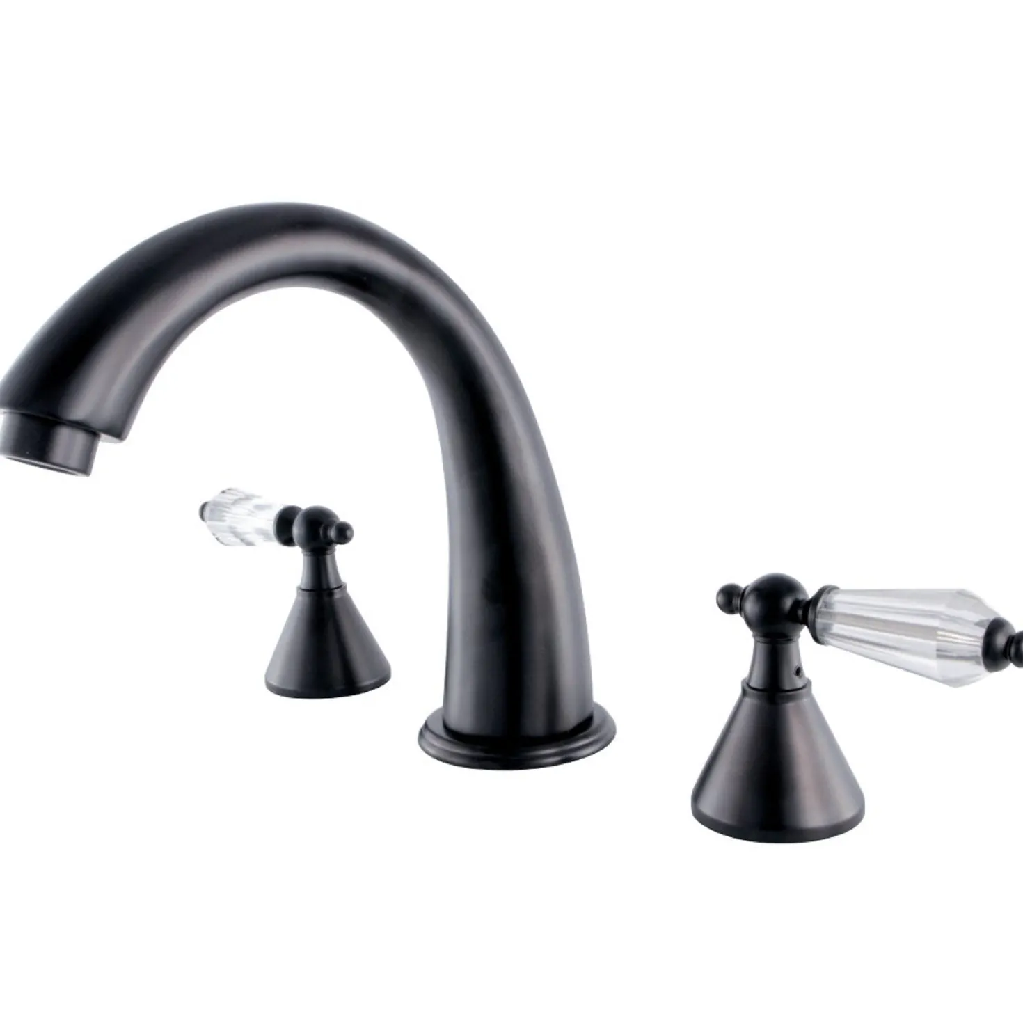 Kingston Brass Wilshire Roman 8.44" x 7.13" Tub Faucet