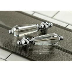 Kingston Brass Wilshire Two-Handle Wall Mount Bathroom Faucet