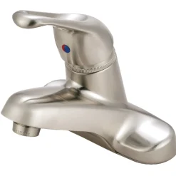 Kingston Brass Wyndham Single-Handle 4-Inch Centerset Bathroom Faucet