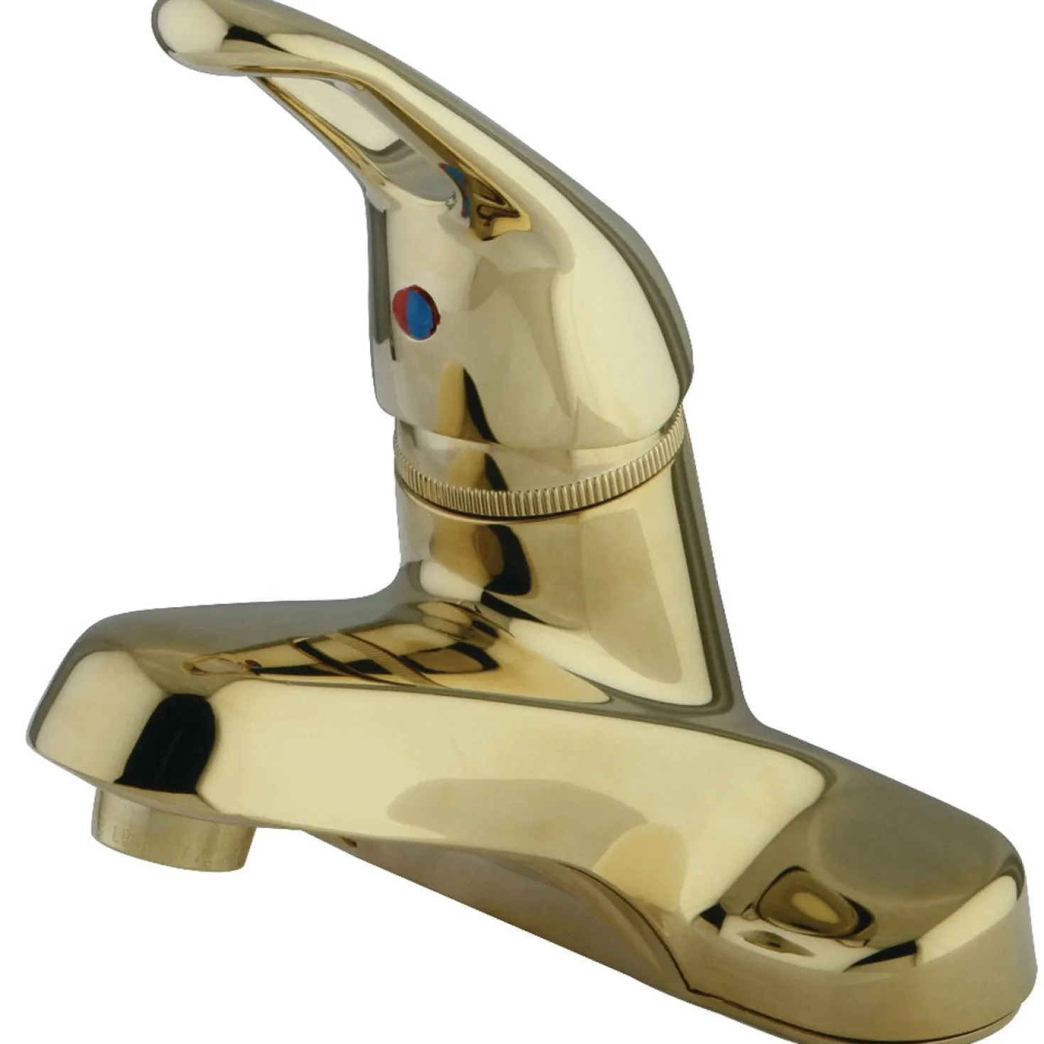 Kingston Brass Wyndham Single-Handle 4-Inch Centerset Bathroom Faucet