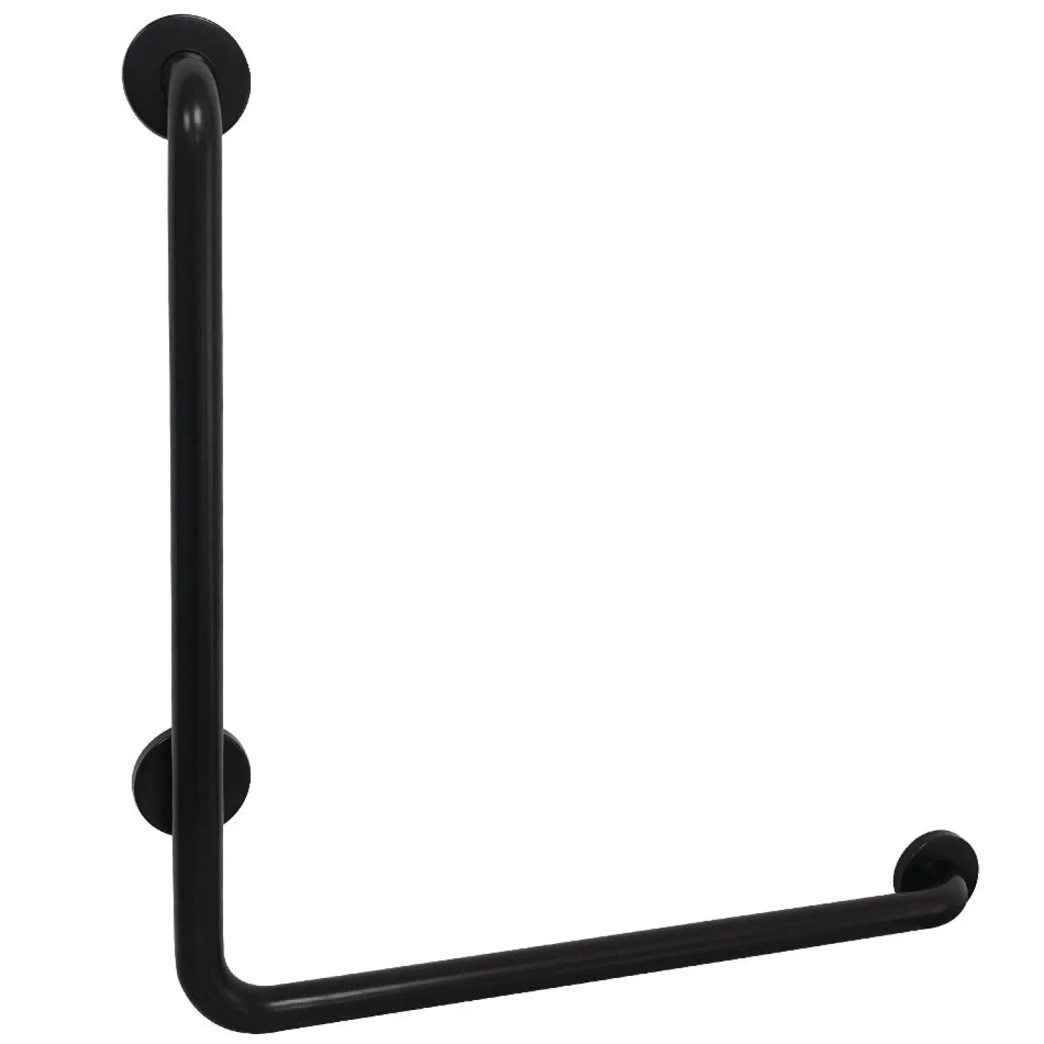 Kingston Brass 24" x 24" L-Shaped Stainless Steel ADA Grab