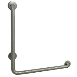 Kingston Brass 24" x 24" L-Shaped Stainless Steel ADA Grab