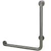 Kingston Brass 24" x 24" L-Shaped Stainless Steel ADA Grab