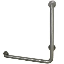 Kingston Brass 24" x 24" L-Shaped Stainless Steel ADA Grab