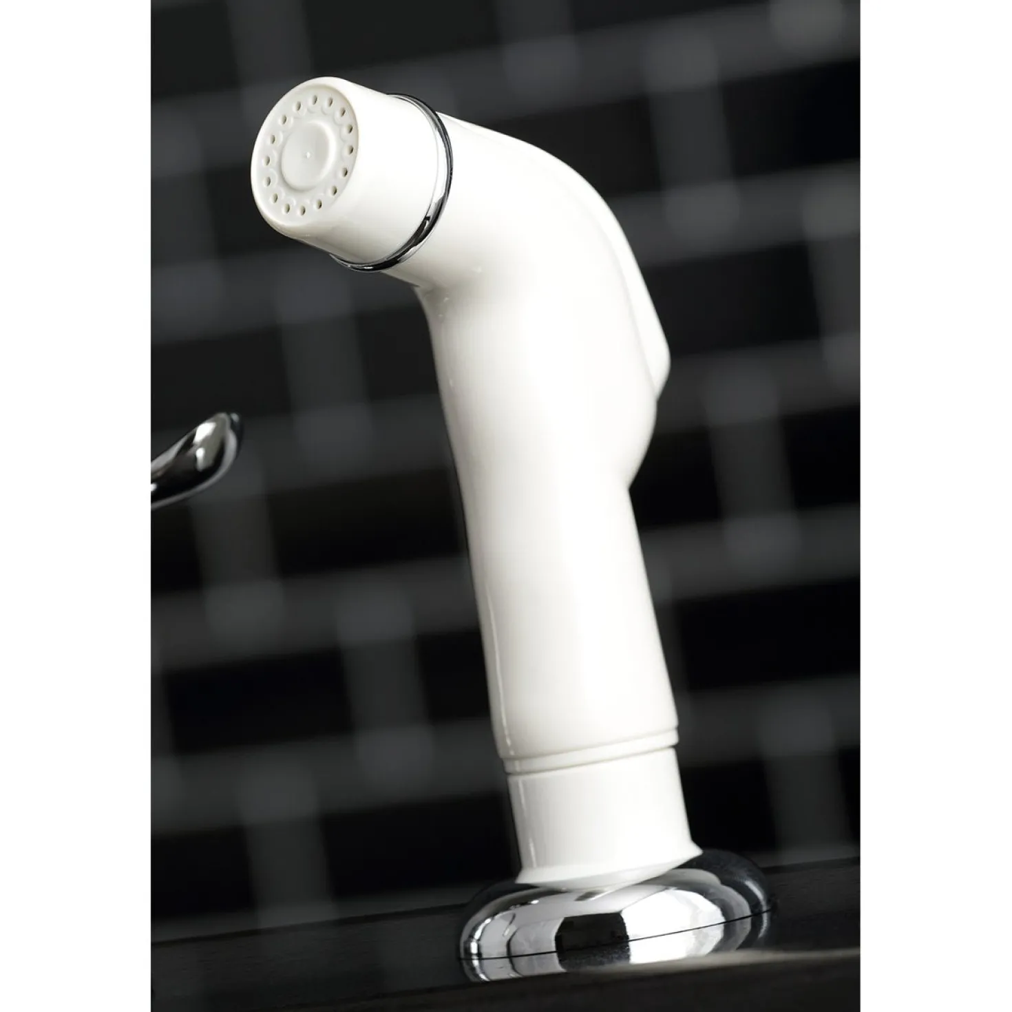Kingston Brass Yosemite 8" Centerset Kitchen Faucet with Sprayer