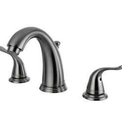Kingston Brass Yosemite Contemporary Widespread Two Handle Lavatory Faucet