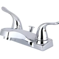 Kingston Brass Yosemite FB2201YL 4-Inch centerset Lavatory Faucet in Polished Chrome