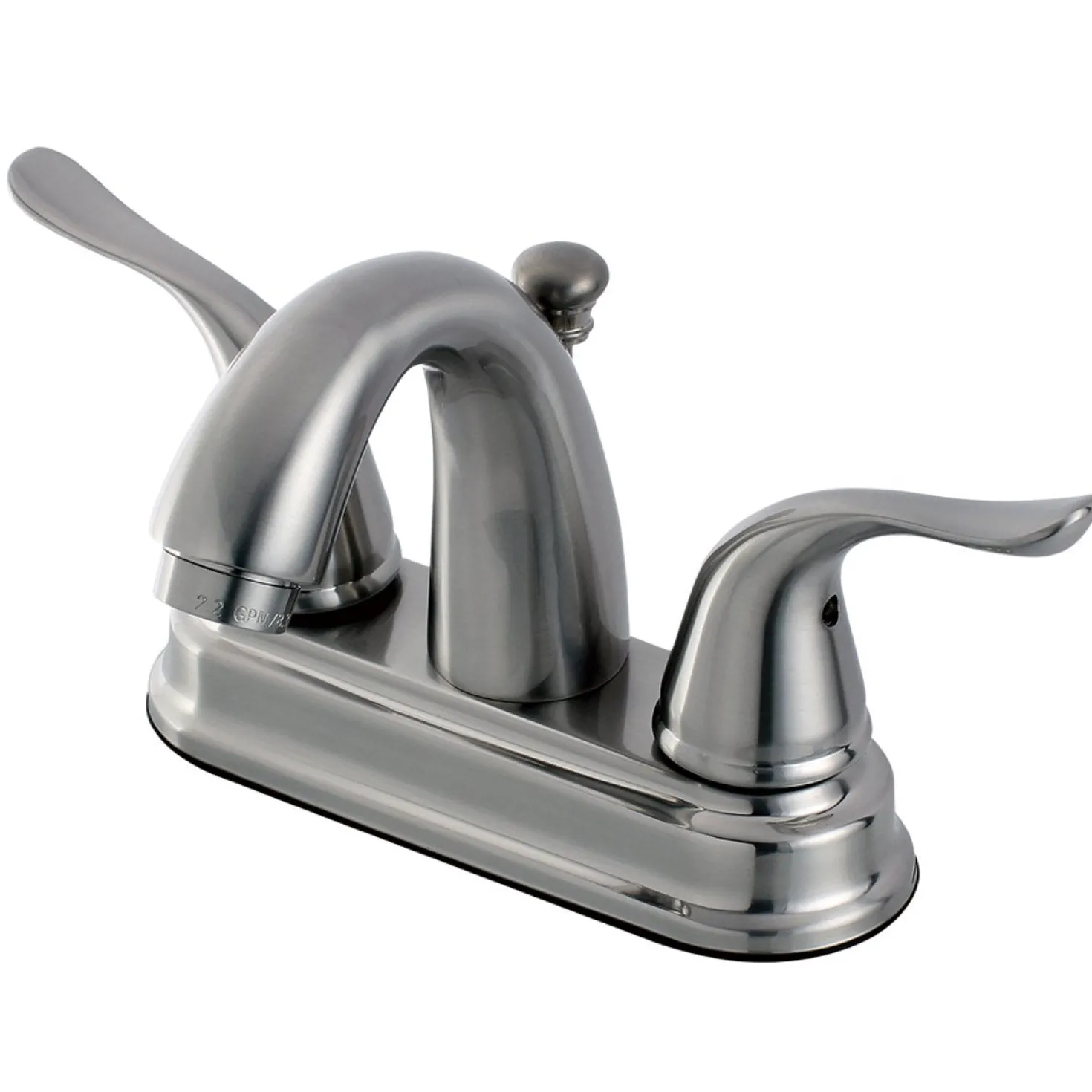 Kingston Brass Yosemite 4-Inch Centerset Two Handle Lavatory Faucet