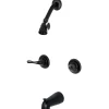 Kingston Brass Yosemite KB2245YL Two Handle Tub Shower Faucet in Oil Rubbed Bronze