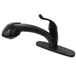 Kingston Brass Yosemite Single-Handle Pull-Out Kitchen Faucet