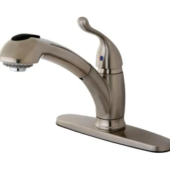 Kingston Brass Yosemite Single-Handle Pull-Out Kitchen Faucet
