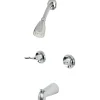 Kingston Brass Yosemite Two Handle Tub Shower Faucet