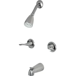 Kingston Brass Yosemite Two Handle Tub Shower Faucet