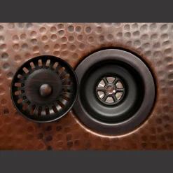3.5″ Kitchen, Prep, Bar Basket Strainer Drain – Oil Rubbed Bronze