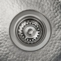 3.5″ Kitchen, Prep, Bar Basket Strainer Drain – Brushed Nickel