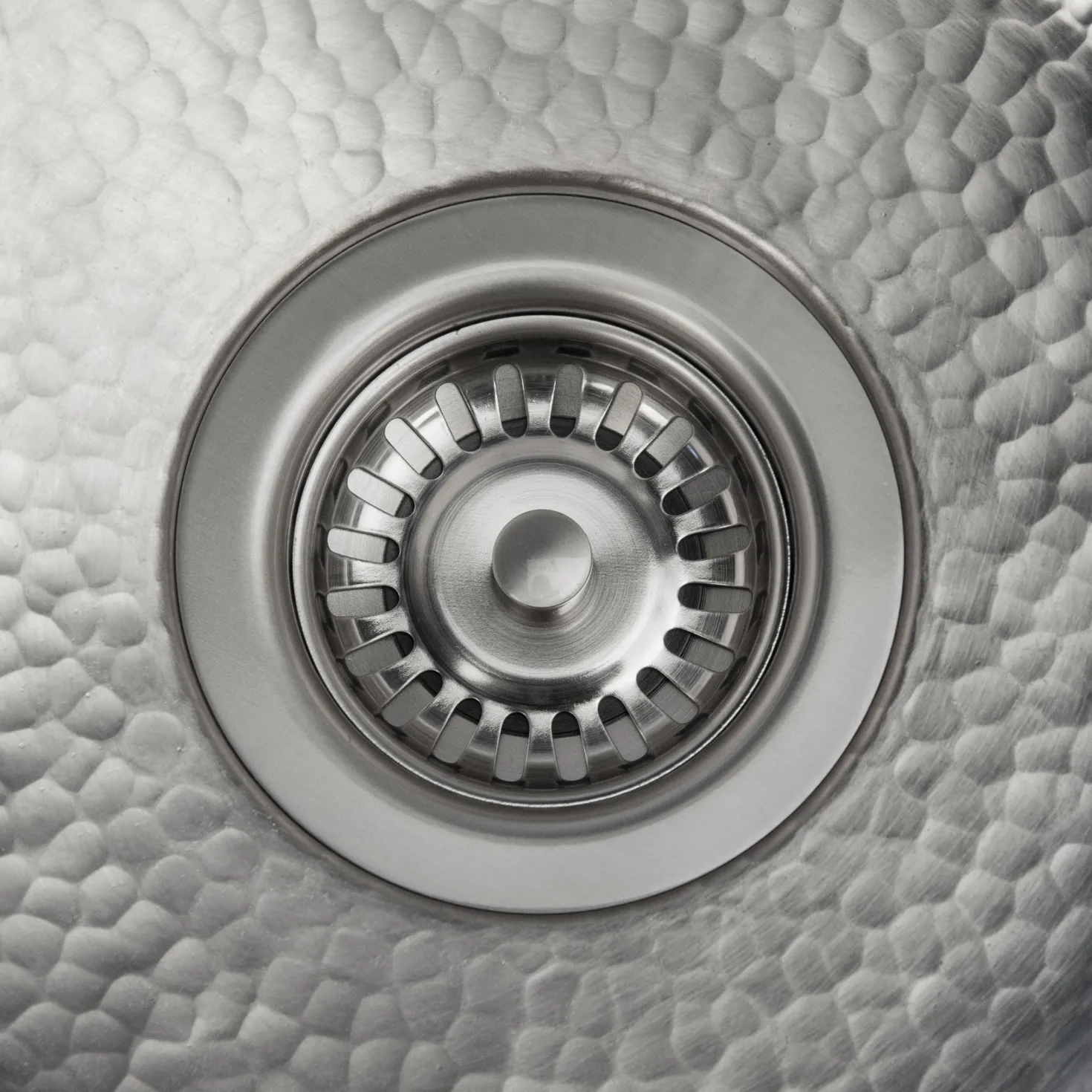3.5″ Kitchen, Prep, Bar Basket Strainer Drain – Brushed Nickel