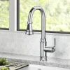 KRAUS Allyn Industrial Pull-Down Kitchen Faucet in Chrome