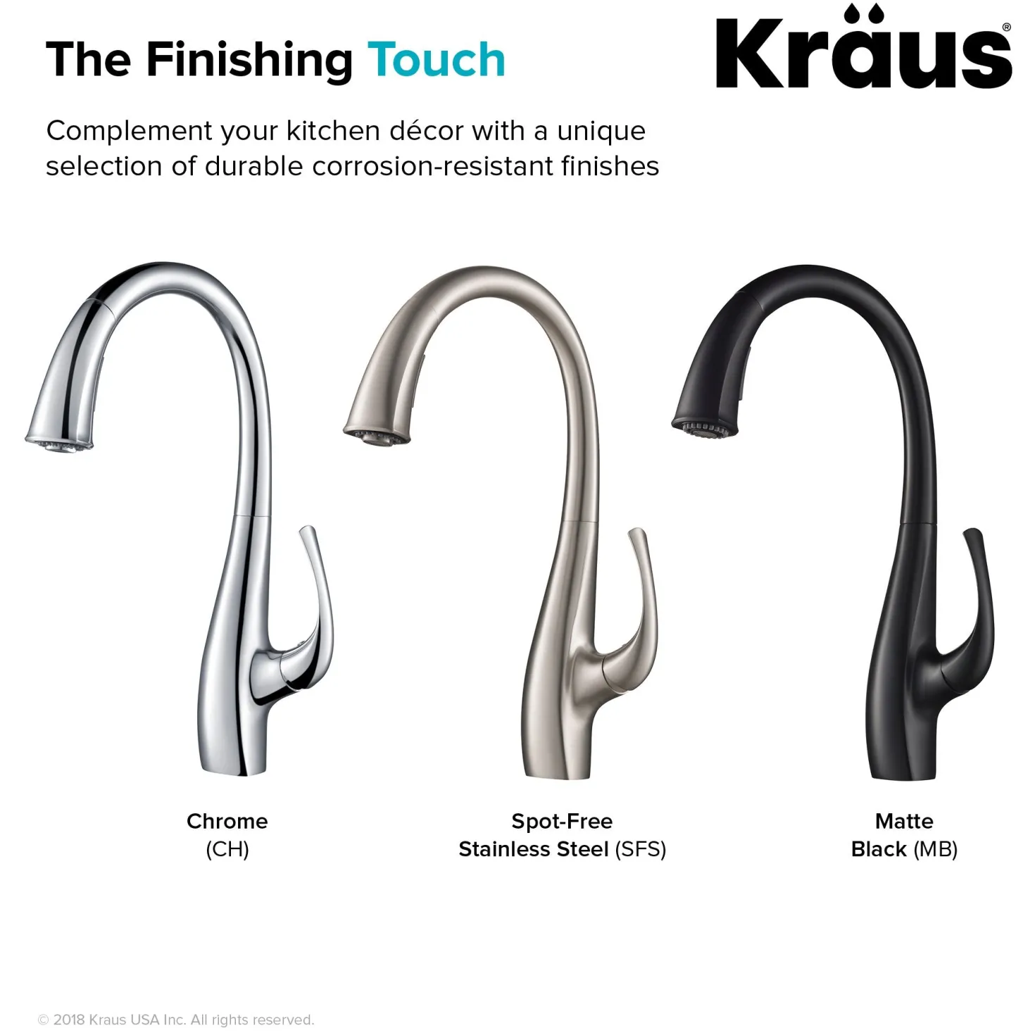 KRAUS Ansel Dual Function Pull-Down Kitchen Faucet in Chrome - Discontinued