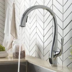 KRAUS Ansel Dual Function Pull-Down Kitchen Faucet in Chrome - Discontinued