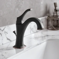 KRAUS Arlo Single Handle Basin Bathroom Faucet in Oil Rubbed Bronze