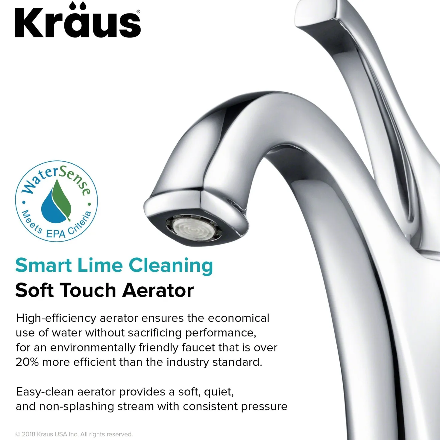 KRAUS Arlo Single Handle Bathroom Faucet with Lift Rod Drain and Deck Plate in Chrome