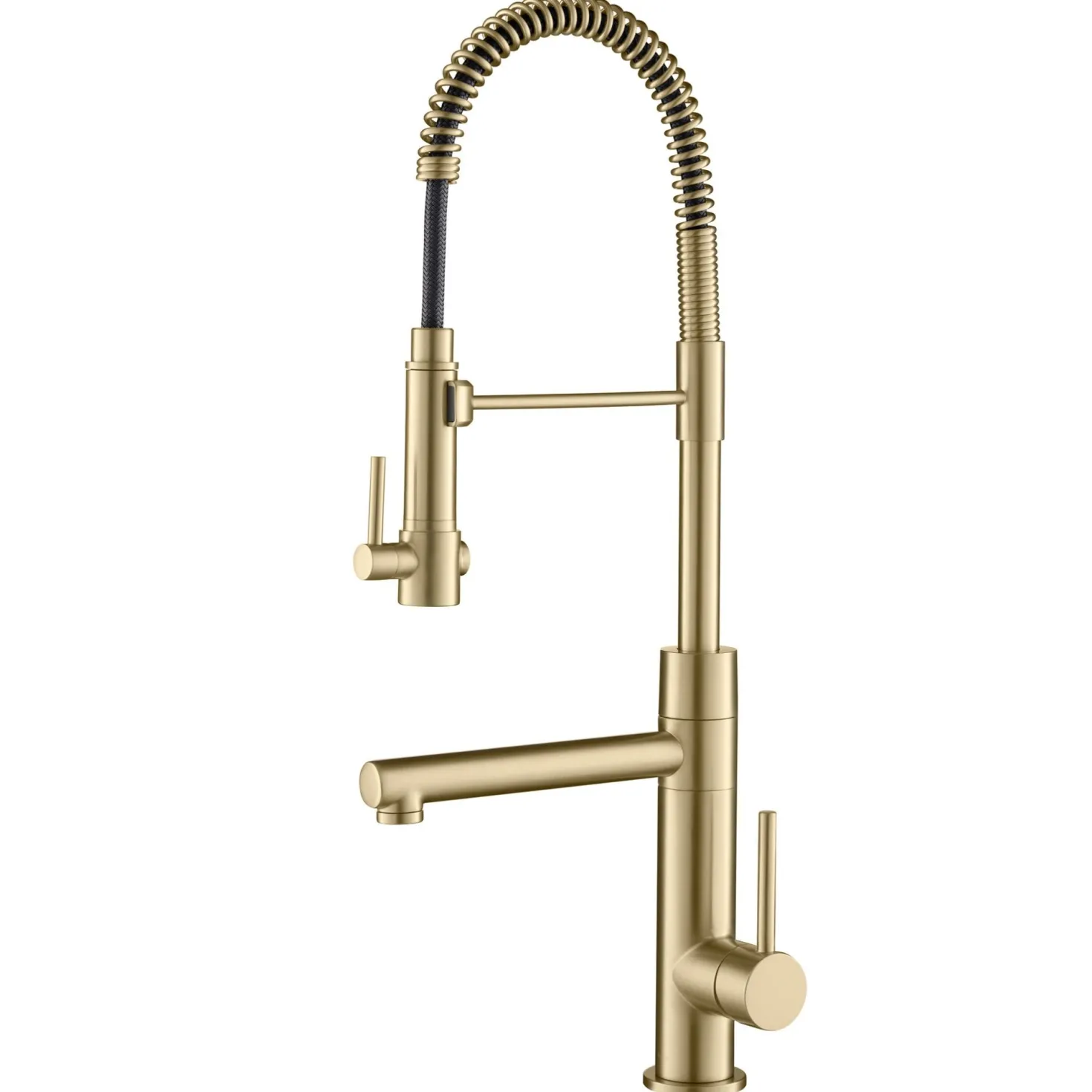 KRAUS Artec Pro 2-Function Commercial Style Pre-Rinse Kitchen Faucet in Spot Free Antique Champagne Bronze
