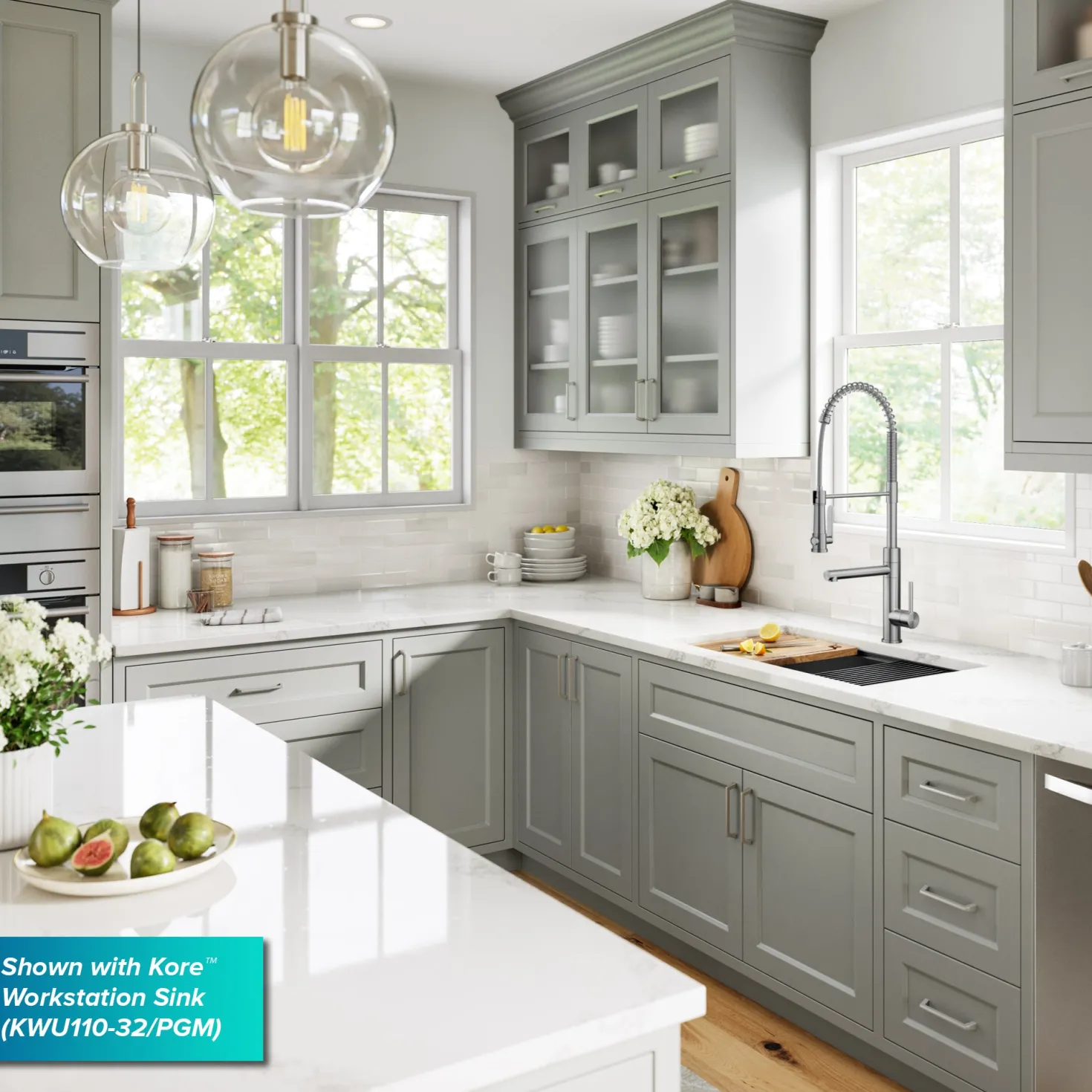 KRAUS Artec Pro 2-Function Single Handle Pull Down Kitchen Faucet in Spot-Free Stainless Steel