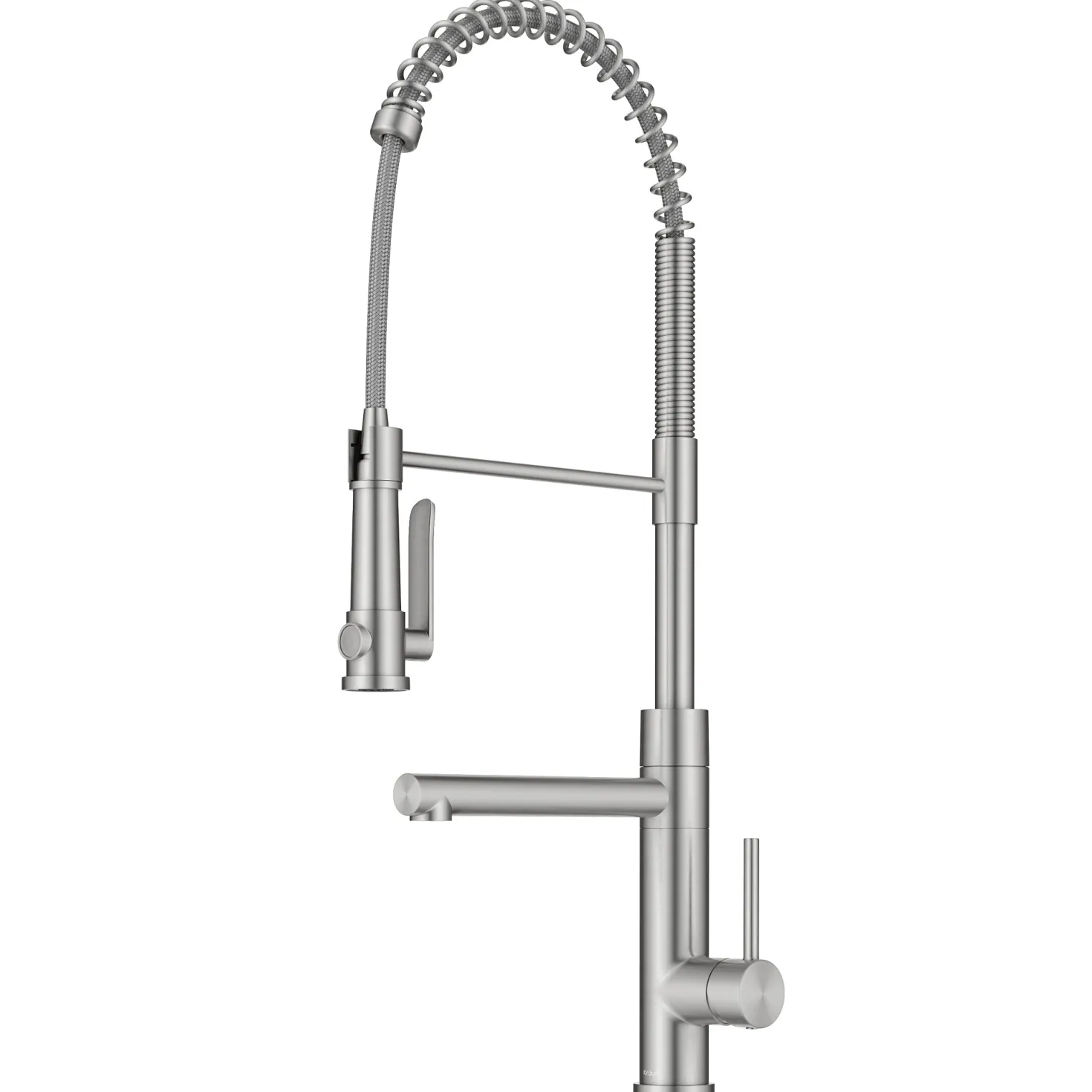 KRAUS Artec Pro 2-Function Single Handle Pull Down Kitchen Faucet in Spot-Free Stainless Steel