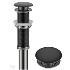 KRAUS Bathroom Sink Pop-Up Drain with Extended Thread