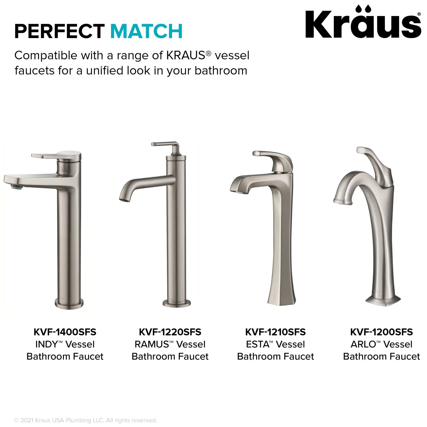 KRAUS Bathroom Sink Pop-Up Drain with Extended Thread