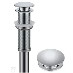 KRAUS Bathroom Sink Pop-Up Drain with Extended Thread