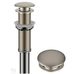 KRAUS Bathroom Sink Pop-Up Drain with Extended Thread