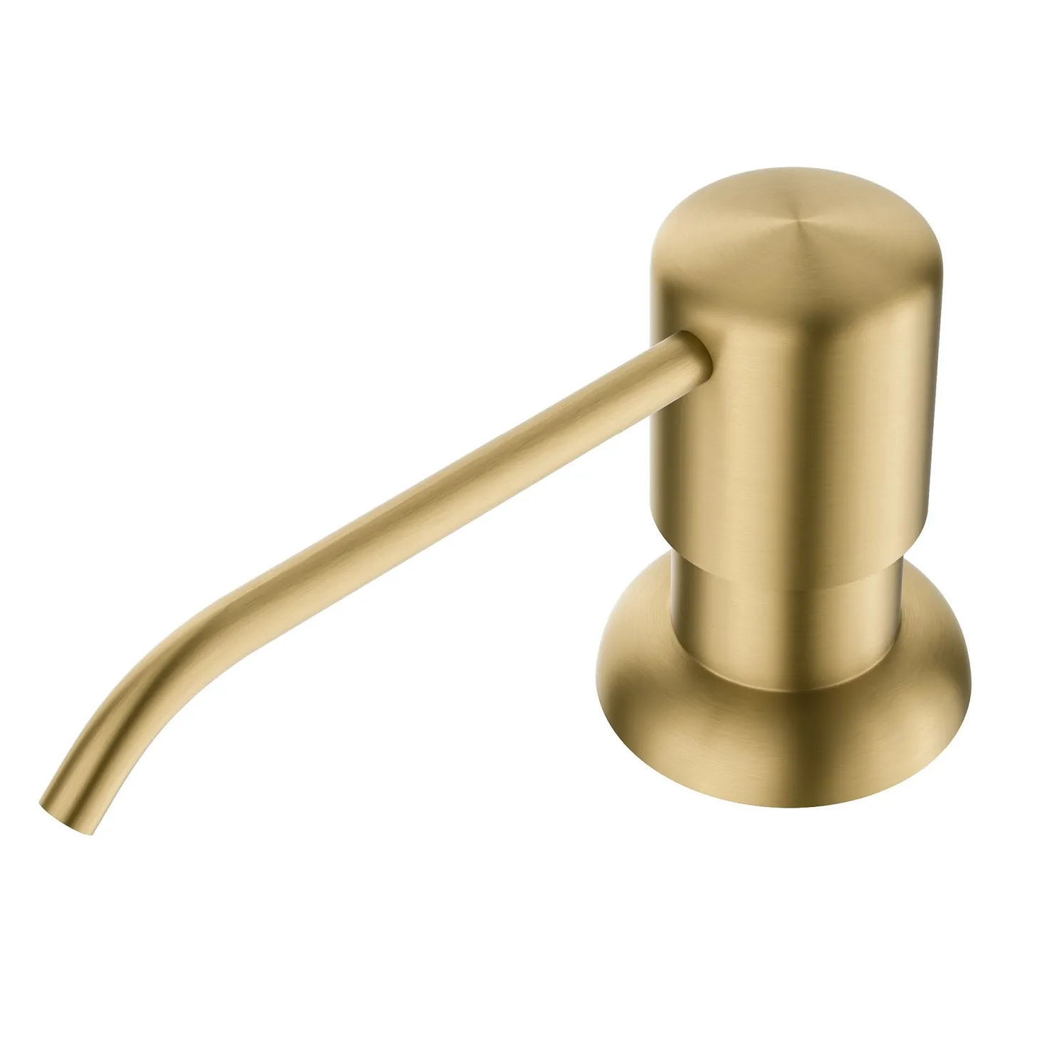 KRAUS Boden Kitchen Soap and Lotion Dispenser in Brushed Brass