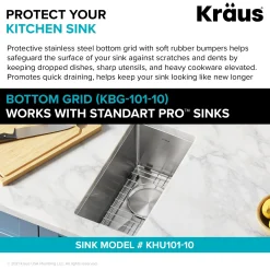 KRAUS Bottom Grid for KHU101-10 Bar Sink
