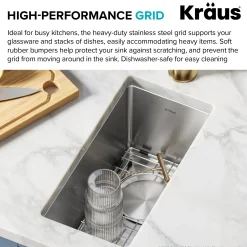 KRAUS Bottom Grid for KHU101-10 Bar Sink