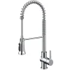 KRAUS Britt Commercial Style Kitchen Faucet with Integrated Water Filter Spout in Chrome