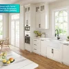 KRAUS Britt Single Handle Pull Down Kitchen Faucet in Matte Black
