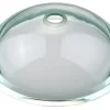 KRAUS Clear 34mm edge Glass Vessel Bathroom Sink with PU-MR
