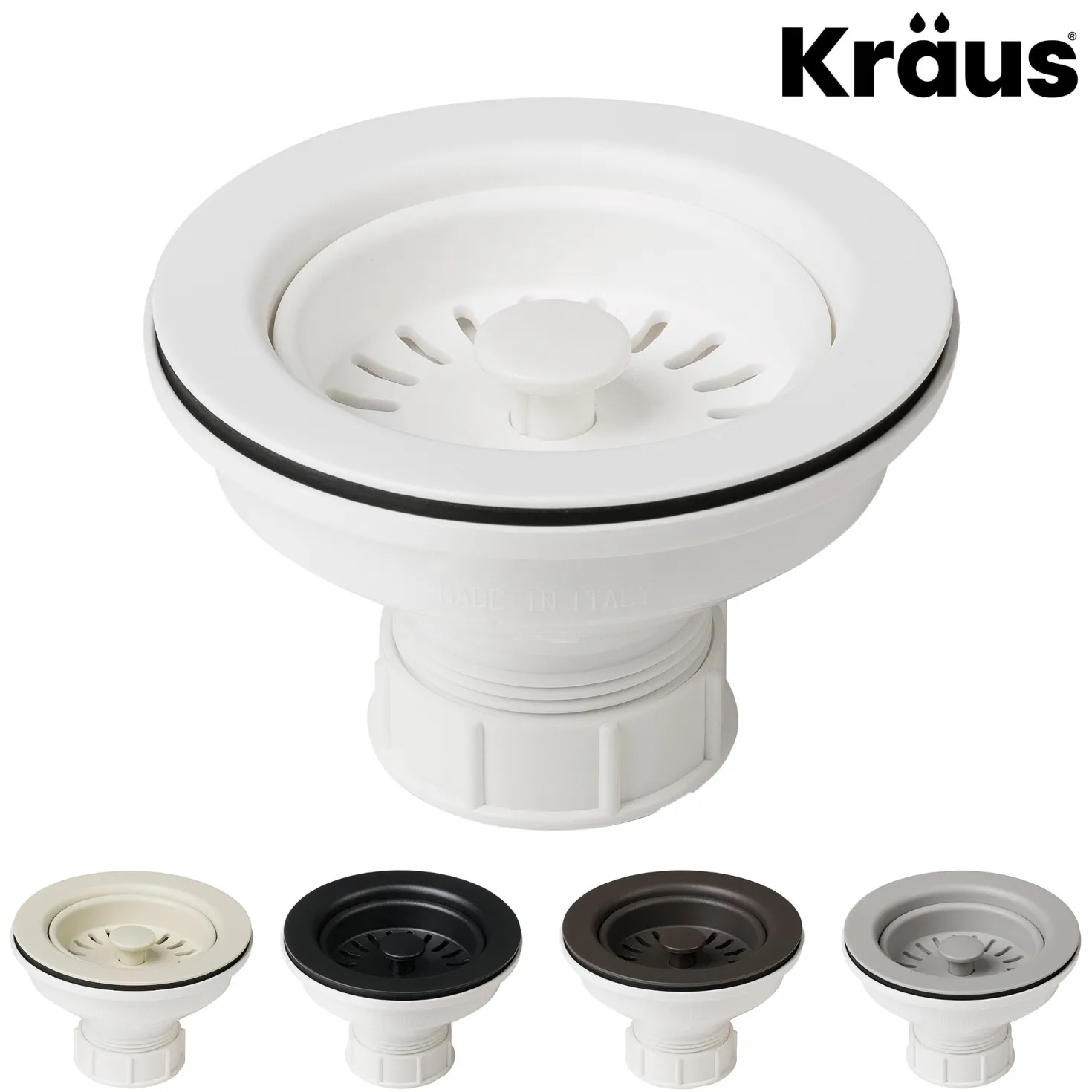 KRAUS Color Matched Kitchen Sink Strainer