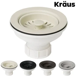 KRAUS Color Matched Kitchen Sink Strainer