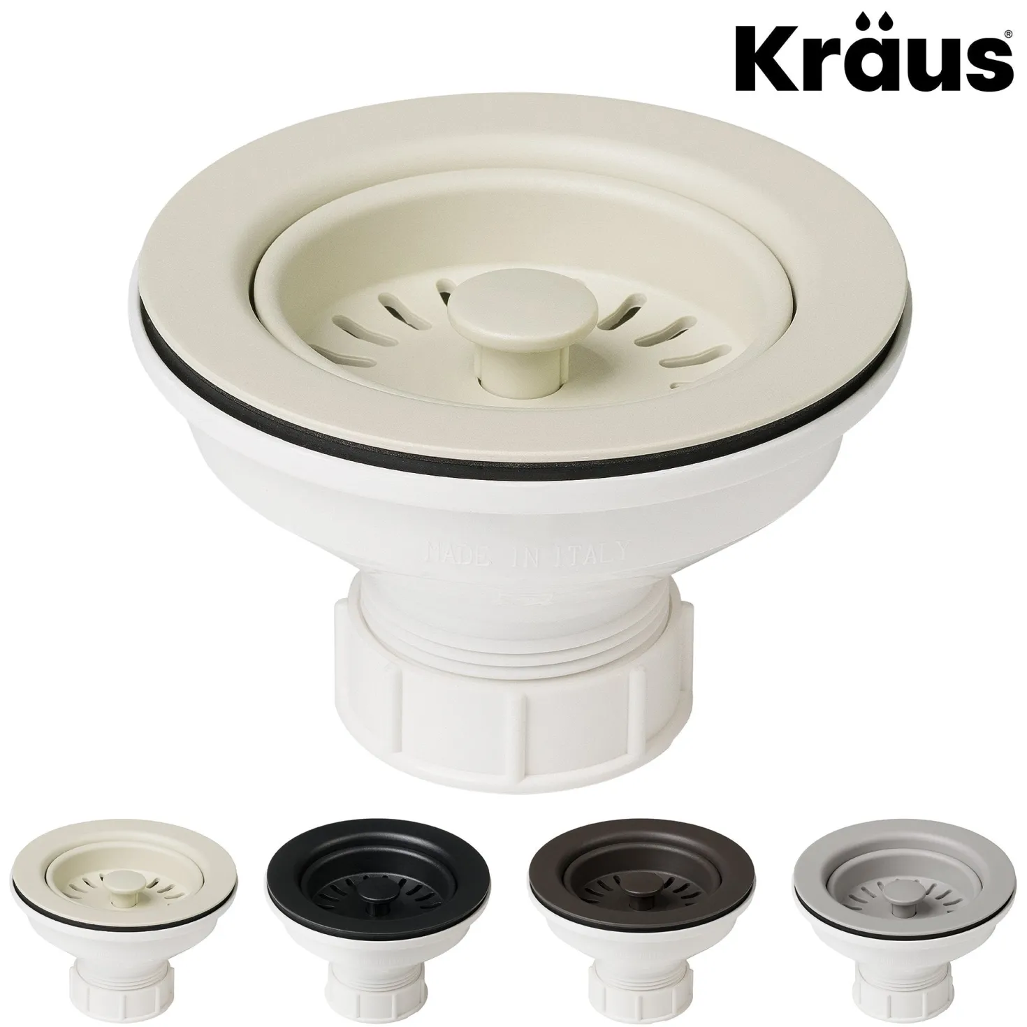 KRAUS Color Matched Kitchen Sink Strainer