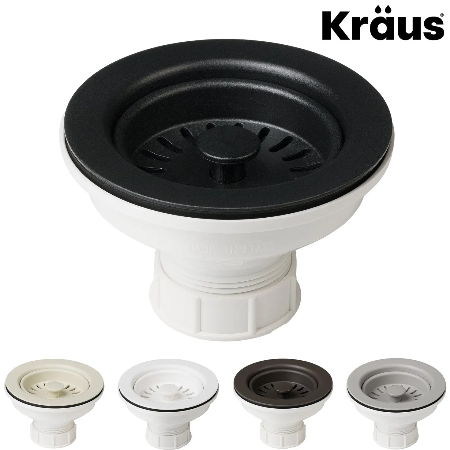 KRAUS Color Matched Kitchen Sink Strainer
