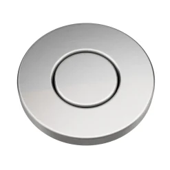 KRAUS Contemporary Flat Top Button Garbage Disposal Air Switch Kit in Spot-Free Stainless