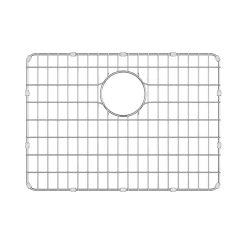 KRAUS Dex Series 25-Inch Stainless Steel Kitchen Sink Bottom Grid with Soft Rubber Bumpers