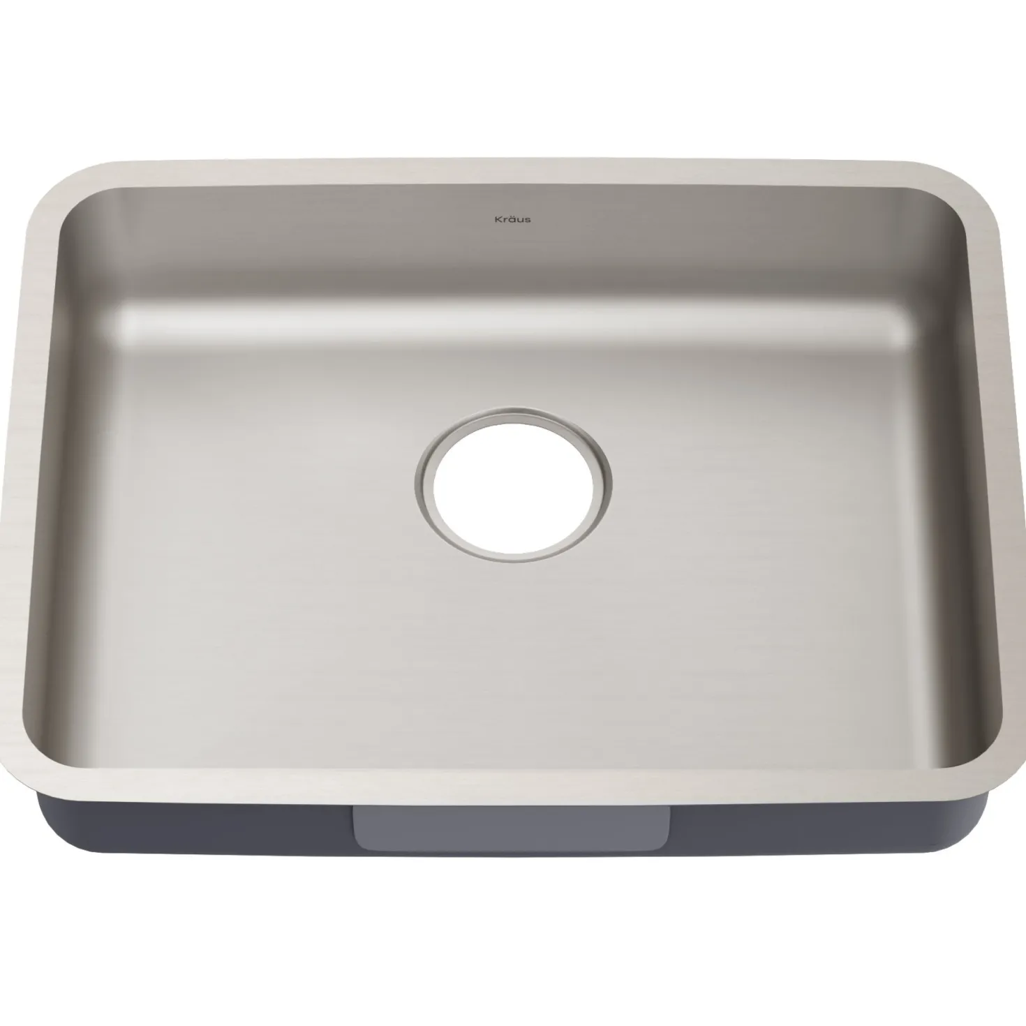 KRAUS Dex 25" Undermount 16 Gauge Stainless Steel ADA Kitchen Sink