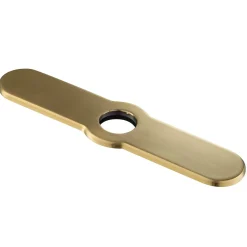 KRAUS DP03BB 10-Inch Deck Plate for Kitchen Faucet in Brushed Brass
