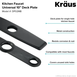 KRAUS DP02 Deck Plate for Kitchen Faucet