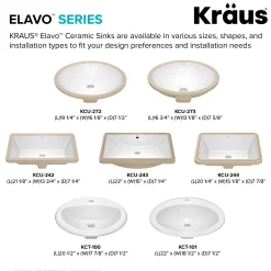 KRAUS Elavo 21-1/8